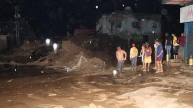 Las Tejerías: sin luz y sin señal tras las fuertes lluvias en Aragua