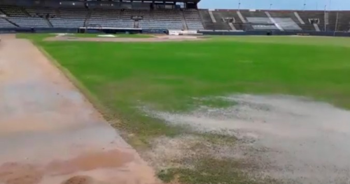 Reactivaron sistema de riego del estadio Luis Aparicio El Grande