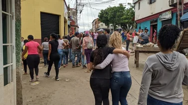 Así se ve el sector El Beisbol en Las Tejerías luego del deslave (+VIDEO)
