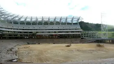 Esta es la nueva fecha de entrega del estadio Hugo Chávez de La Rinconada Esta es la nueva fecha de entrega del estadio Hugo Chávez de La Rinconada