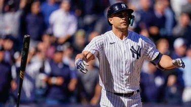 MLB: Giancarlo Stanton pone arriba a los Yankees en el juego decisivo de la ALDS