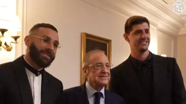 Florentino Pérez recuerda una anécdota sobre el fichaje de Karim Benzema
