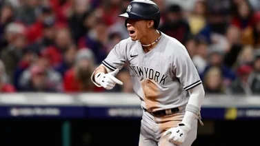 MLB: Oswaldo Cabrera fuera del lineup de Yankees para el juego 1 de la ALCS
