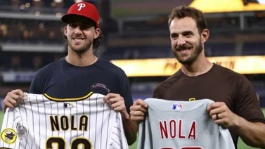 MLB: El récord que implantaron los hermanos Nola tras verse las caras en Playoffs (+Tweet)