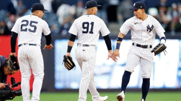 Venezolanos hacen historia en el lineup de los Yankees de New York - El  Fildeo