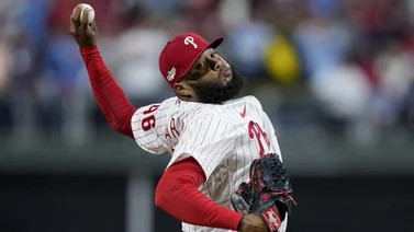 MLB: José Alvarado mostró su poderosa recta en la Serie Mundial (+Video)