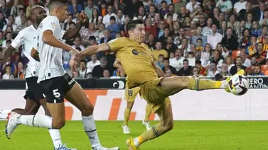 Barcelona sufre, pero le gana al Valencia con un agónico tanto de Lewandowski (+Video) Barcelona sufre, pero le gana al Valencia con un agónico tanto de Lewandowski (+Video)