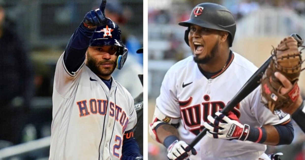 José Altuve y Luis Arráez recibieron el Premio Luis Aparicio 2022