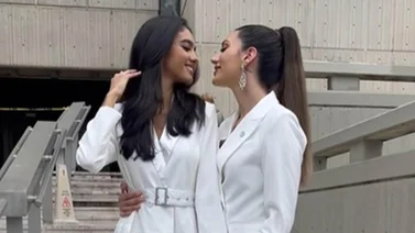 Las misses que unieron sus vidas y se lanzaron al agua (+VIDEO)