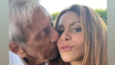 Shakira publicó un emotivo video junto a su padre desde la clínica