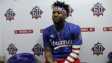 Ronald Acuña Jr.: "Estoy contento y emocionado por jugar en mi país" Ronald Acuña Jr.: "Estoy contento y emocionado por jugar en mi país"