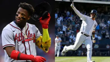 LVBP: Gleyber Torres se burla de Ronald Acuña Jr. luego del triunfo de Leones ante Tiburones LVBP: Gleyber Torres se burla de Ronald Acuña Jr. luego del triunfo de Leones ante Tiburones