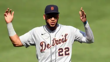 MLB: Víctor Reyes es bajado  a Triple A por Detroit MLB: Víctor Reyes es bajado  a Triple A por Detroit