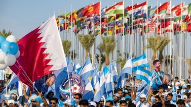 Mundial Qatar 2022: El colorido del Mundial empieza a tomar las calles de Qatar