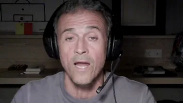 Luis Enrique se convierte en streamer en Qatar 2022