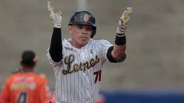 LVBP: Freddy Fermín deleita a los Leones y ruge como el mejor bate