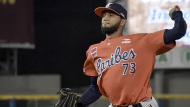 LVBP: Así le quedó la cara a Liarvis Breto luego del altercado de Caribes vs Tiburones
