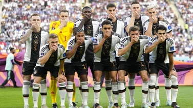Qatar 2022: Selección de Alemania se tapa la boca en señal de protesta contra la FIFA