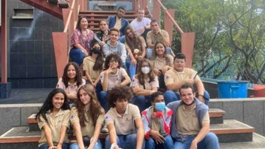 Meridiano recibe a los alumnos del Colegio Francia