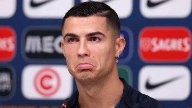 ¡Por abusador! Cristiano Ronaldo fue castigado por los ingleses