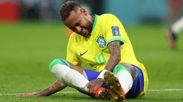 Qatar 2022: El calvario de Neymar con su tobillo derecho