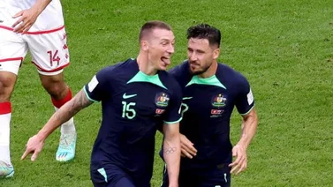 Qatar 2022: Australia toma aire gracias a una inofensiva Túnez