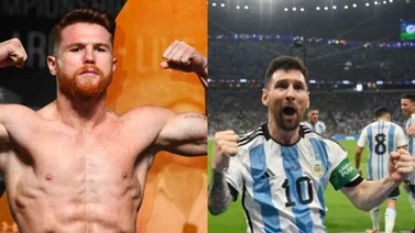 Canelo Álvarez le ofrece golpes a Lionel Messi (+ Video)