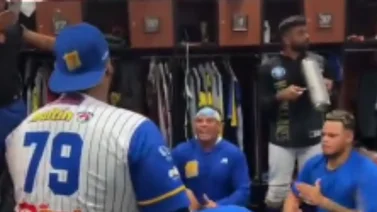 LVBP: Así celebra Magallanes su tercera victoria consecutiva (+ Video)