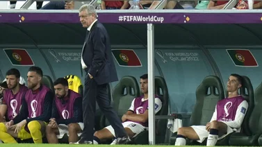 Qatar 2022: Fernando Santos le llama la atención a Cristiano Ronaldo. "No me gustó nada su gesto"