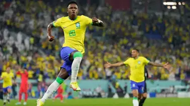 Qatar 2022: Vinícius Júnior hace historia en los octavos de final frente a Corea del Sur Qatar 2022: Vinícius Júnior hace historia en los octavos de final frente a Corea del Sur