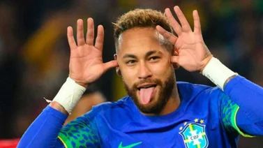 ¡Entérate! Esto sería lo que se colocó Neymar en su nariz en pleno partido