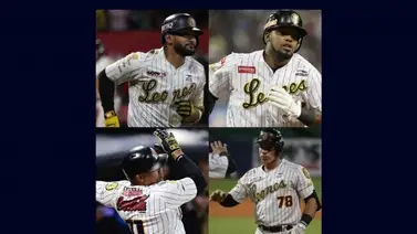 LVBP: Este es el cuarteto remolcador que mantiene arriba a Leones del Caracas LVBP: Este es el cuarteto remolcador que mantiene arriba a Leones del Caracas