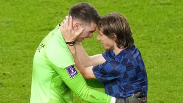 Qatar 2022: Así motivó Modric al portero de Croacia antes del Mundial (+Video)