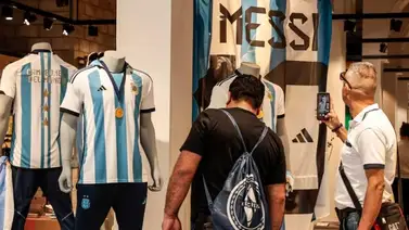 La nueva camiseta de la selección Argentina se encuentra agotada La nueva camiseta de la selección Argentina se encuentra agotada