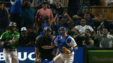 Jesús Sucre muestra su potente brazo con los Tigres de Licey en Dominicana (+Video)