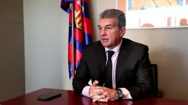 Joan Laporta lanza un guiño a Leo Messi Joan Laporta lanza un guiño a Leo Messi