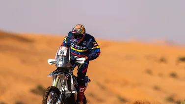 Nicolás Cardona mantiene posiciones en el Dakar