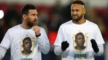 Messi y Neymar le rinden homenaje a Pelé (+Tweet) Messi y Neymar le rinden homenaje a Pelé (+Tweet)