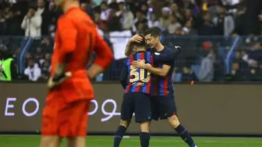 Barcelona vence al Real Madrid y conquistan la Supercopa de España Barcelona vence al Real Madrid y conquistan la Supercopa de España