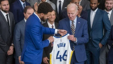 NBA: Stephen Curry y los Warriors visitan la Casa Blanca (+Videos)