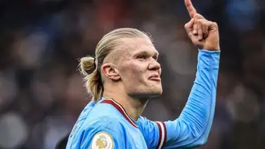 Premier: Haaland mete tres goles y supera a Cristiano Ronaldo en la liga inglesa Premier: Haaland mete tres goles y supera a Cristiano Ronaldo en la liga inglesa