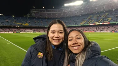 Estas venezolanas recibieron un homenaje del Barcelona en el Camp Nou (+VIDEO)