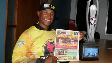 Robert Pérez listo para premiar al Jugador Más Valioso de la Final Robert Pérez listo para premiar al Jugador Más Valioso de la Final