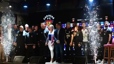 Caracas F.C. listo para iniciar la temporada 2023 de la Liga Futve Caracas F.C. listo para iniciar la temporada 2023 de la Liga Futve