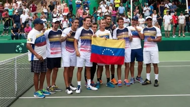 Venezuela se prepara para el regreso de la Copa Davis con transmisión de Meridiano TV (+VIDEO)