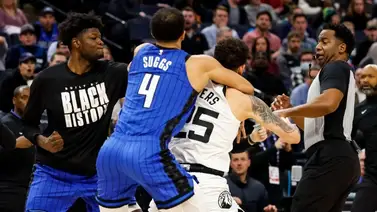 NBA: Mira la espectacular pelea entre Orlando y Minnesota que culminó con 5 expulsados (+VIDEO) NBA: Mira la espectacular pelea entre Orlando y Minnesota que culminó con 5 expulsados (+VIDEO)
