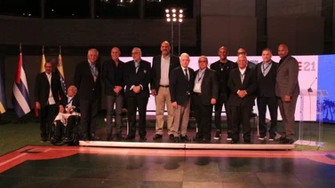 Luis Raven, Robert Pérez y Ramón Hernández fueron exaltados al Pabellón de la Fama del Caribe