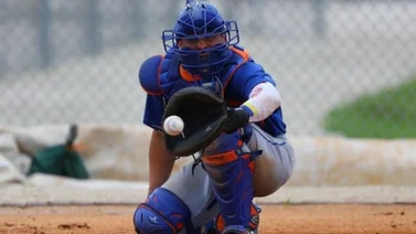 MLB: Francisco Álvarez perfecciona su defensa para afrontar la temporada (+VIDEO)