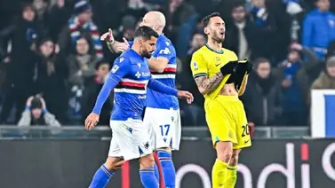 Tomás Rincón vio minutos con la Sampdoria ante el Inter Tomás Rincón vio minutos con la Sampdoria ante el Inter