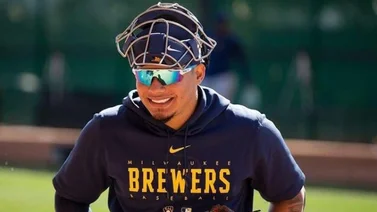 MLB: Así luce William Contreras con Cerveceros en el Spring Training